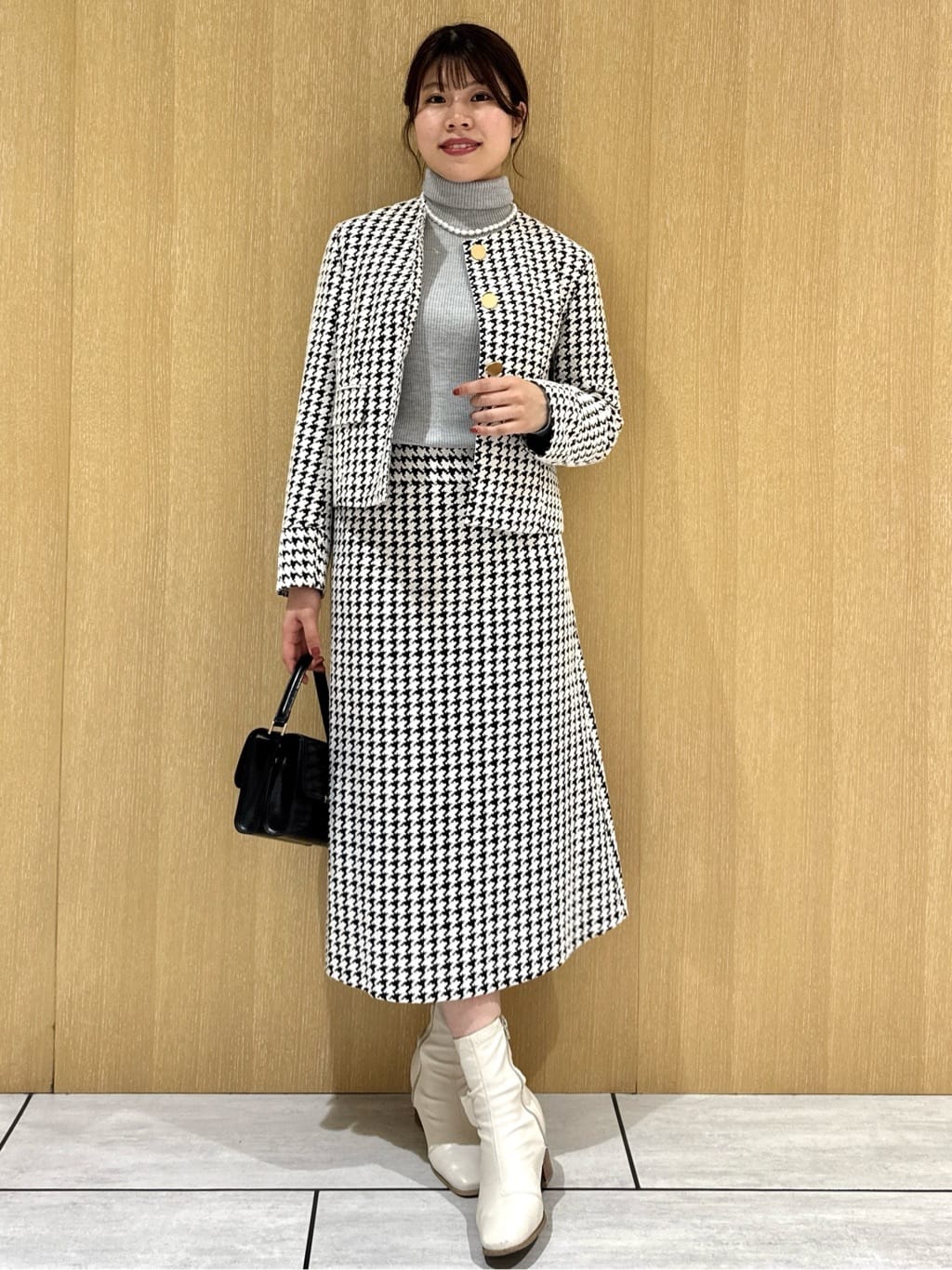 nanaさんの「UNTITLED｜【セットアップ可能】クラシックチドリ ジャケット」を使ったコーディネート