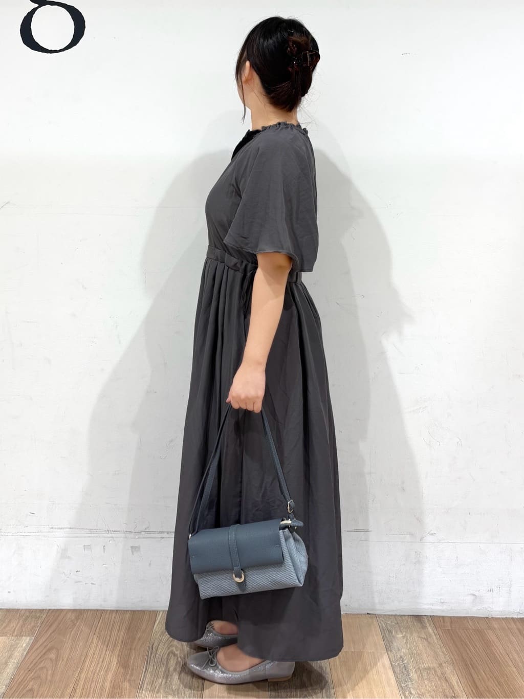 miさんの「grove｜【人間工学】つつまれフィットバレエシューズ （抗菌防臭加工裏地使用）」を使ったコーディネート