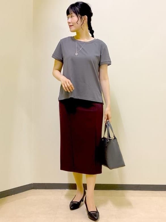  beni_gingerさんの「Reflect｜【インナーにおすすめ◎】シアーネックデザインプルオーバー」を使ったコーディネート