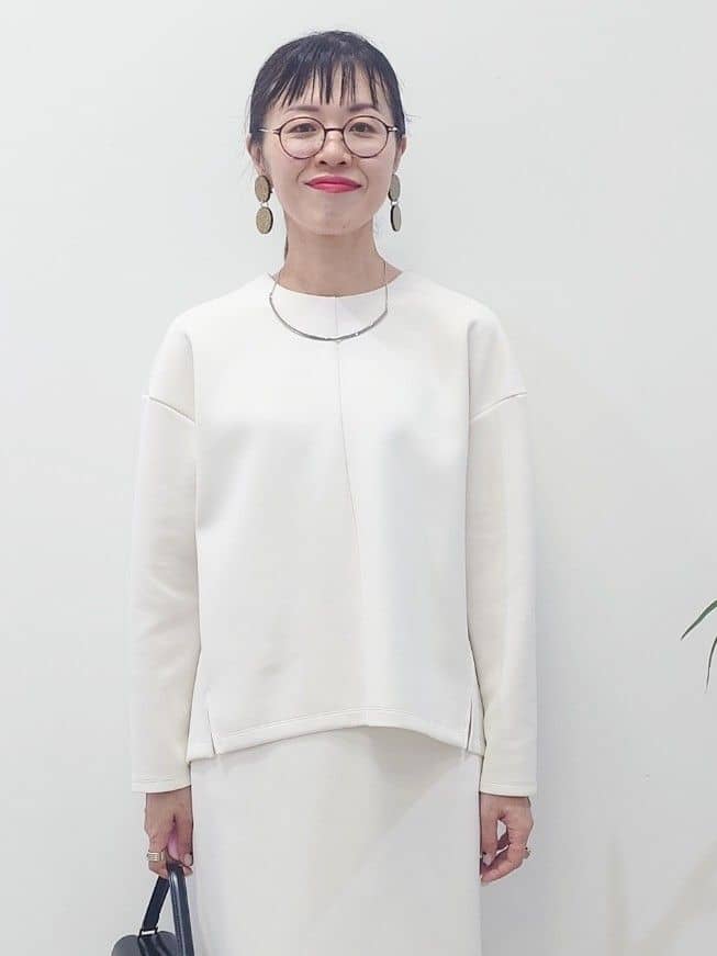MUTSUKOさんの「UNTITLED｜【セットアップ可/洗える】ダンボールジャージ プルオーバー」を使ったコーディネート