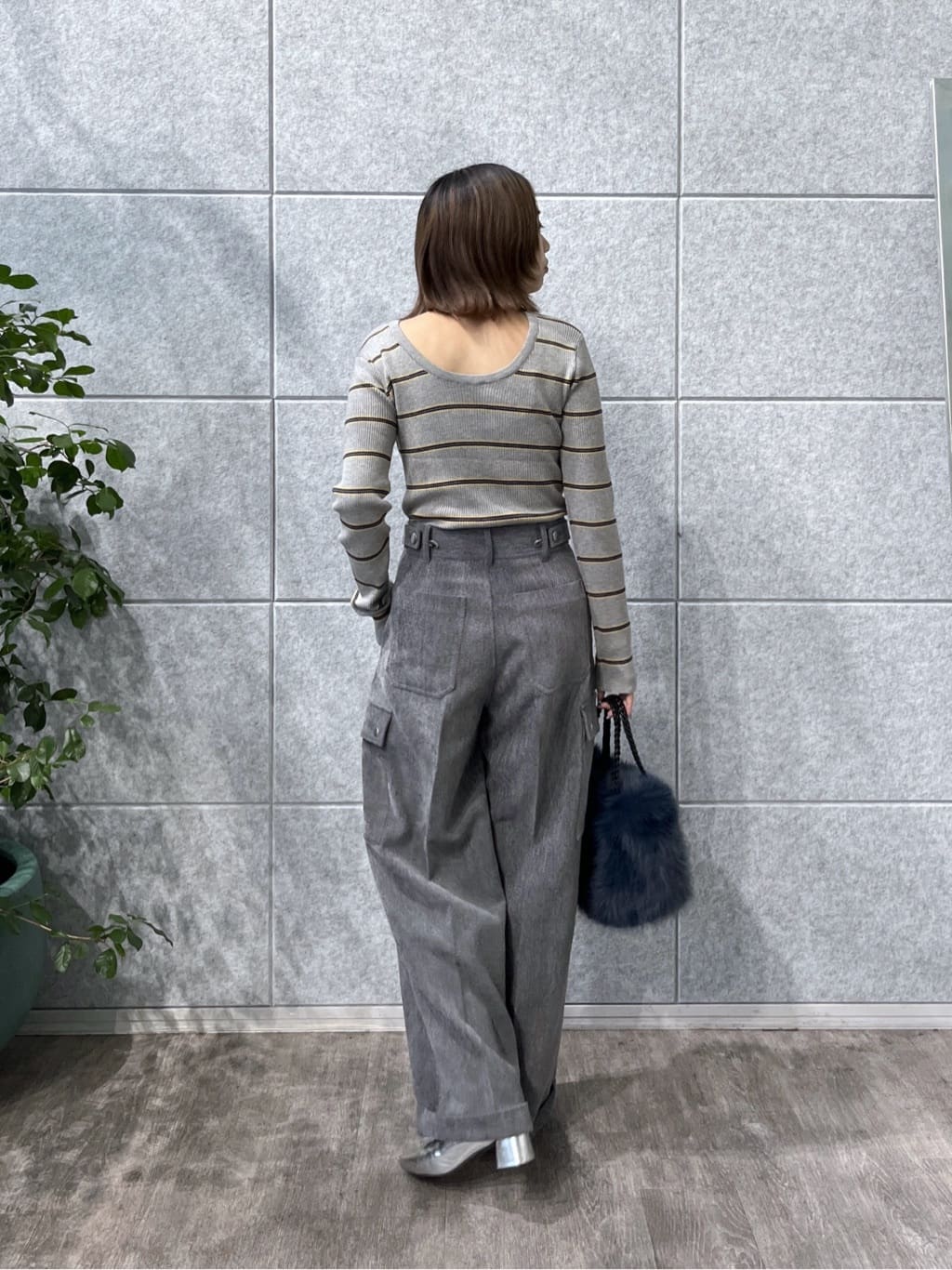 Harukaさんの「INDIVI｜ダブルクロスオーバージャケット」を使ったコーディネート