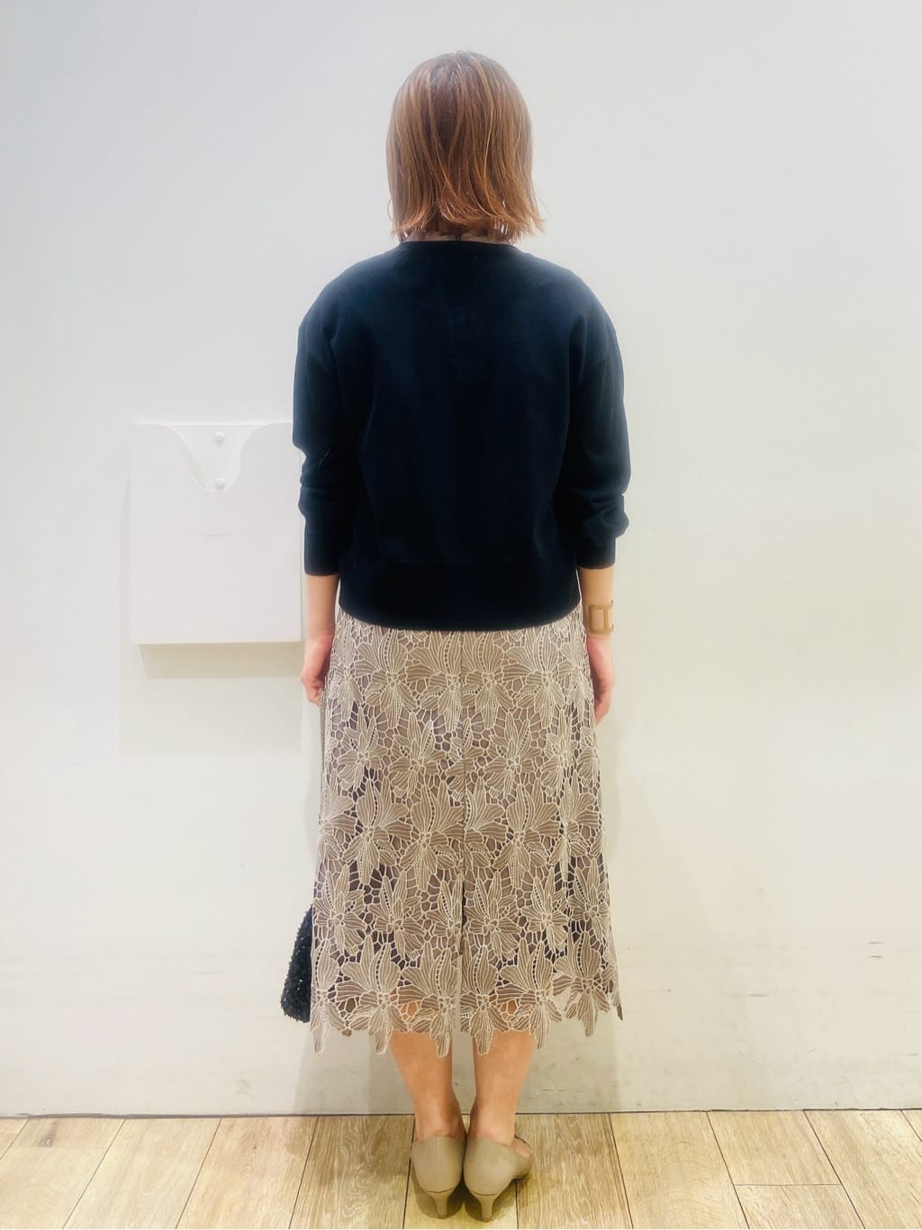 YUKOさんの「index｜《5色展開》コンパクトショートカーディガン【洗濯機洗い可】」を使ったコーディネート