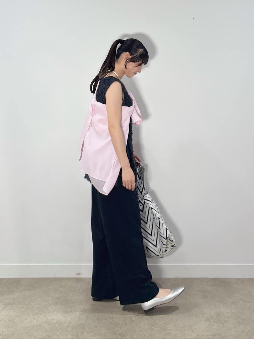 ibukiさんの「INDIVI｜【インナーとしても活躍！】フリンジジャカードチュニック」を使ったコーディネート
