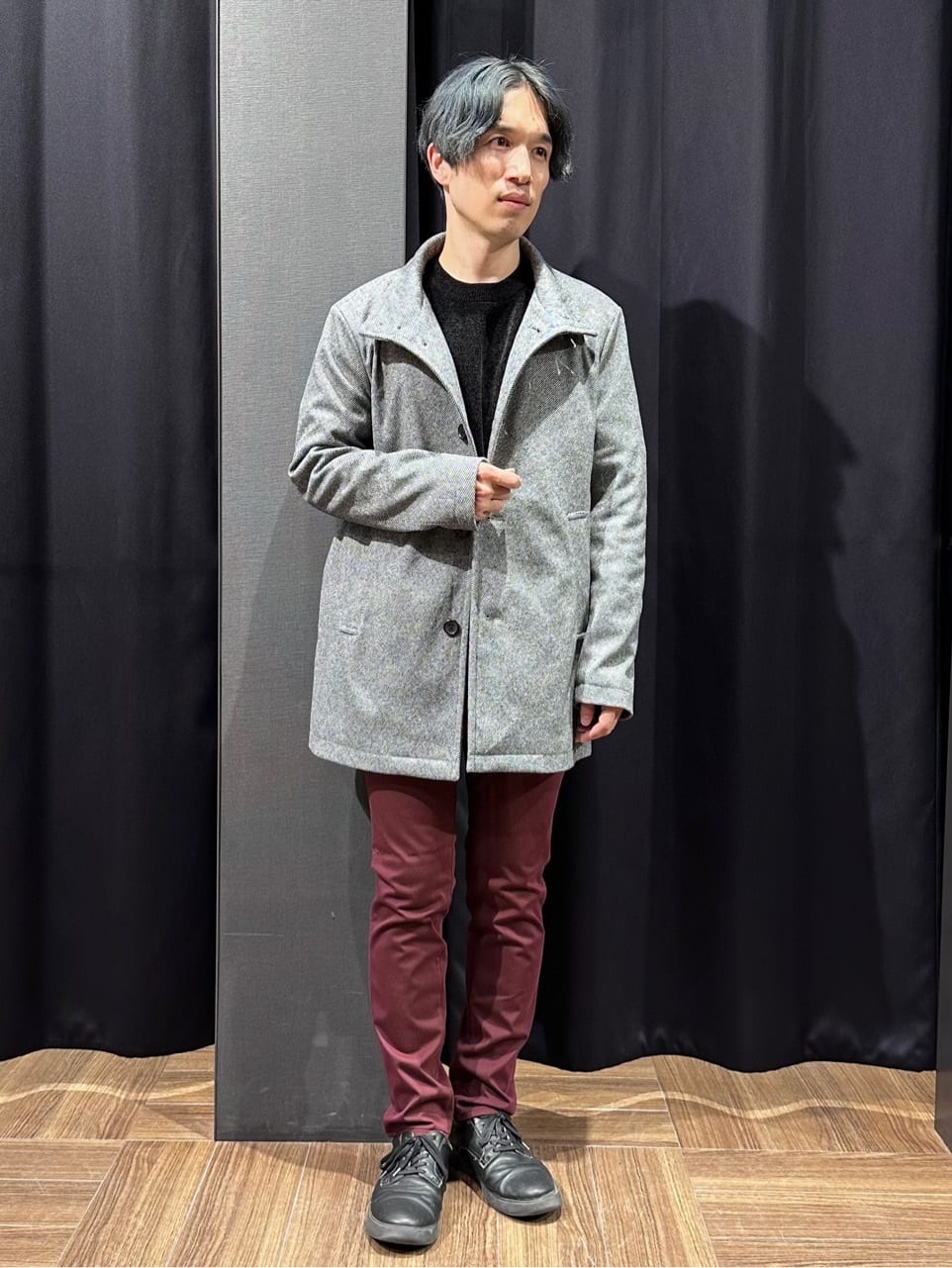 tomoyaさんの「THE SHOP TK｜【触れるたびに心地良い】ライトモールニット　洗濯機OK/ユニセックスでおすすめ！」を使ったコーディネート