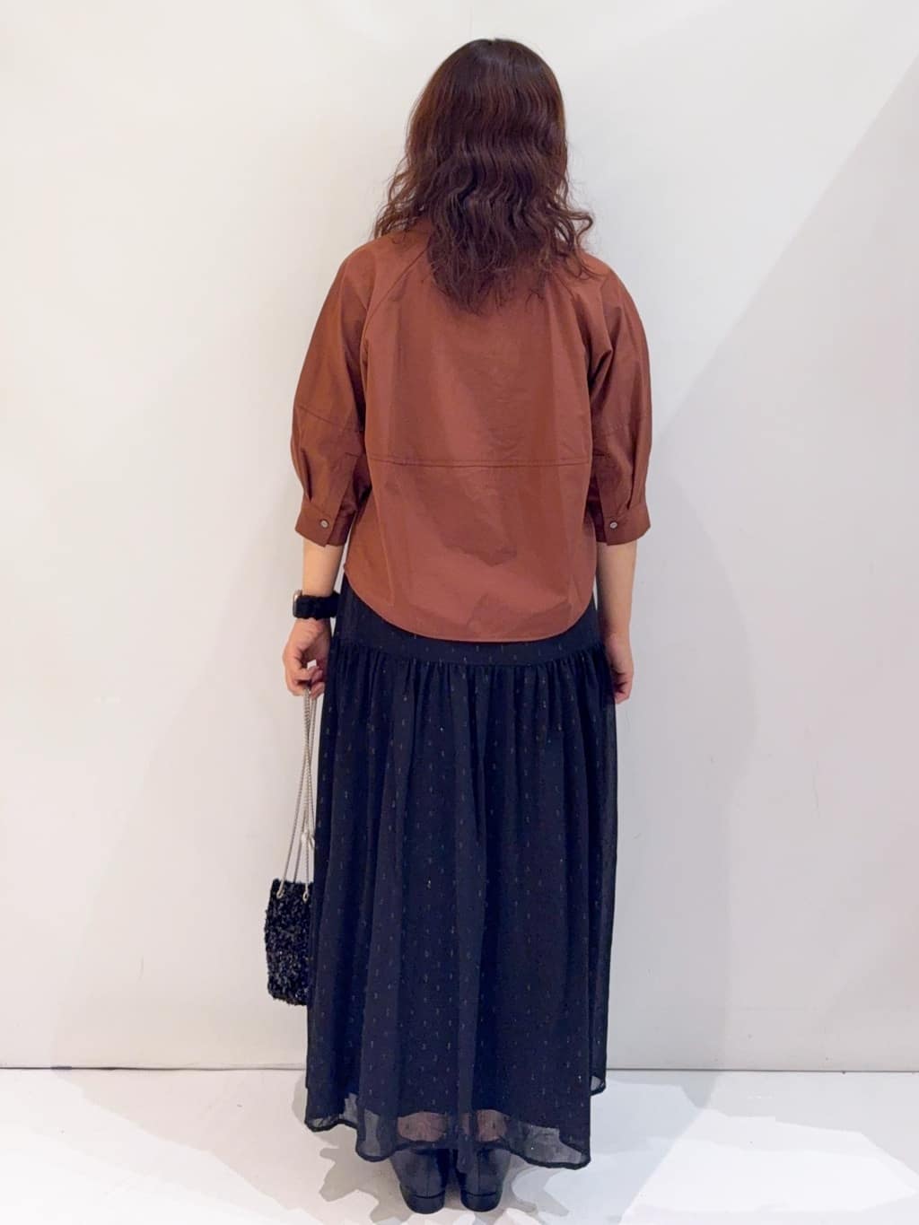 nakkoさんの「OPAQUE.CLIP｜切替フォルムシャツ【洗濯機洗い可】」を使ったコーディネート