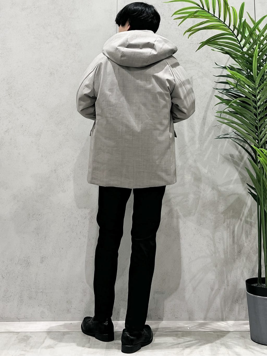SHI-MAさんの「THE SHOP TK｜【軽くて、暖かい】SORONA／ソロナ 中綿ブルゾン 防風/軽量/洗濯機OK/フード脱着可」を使ったコーディネート