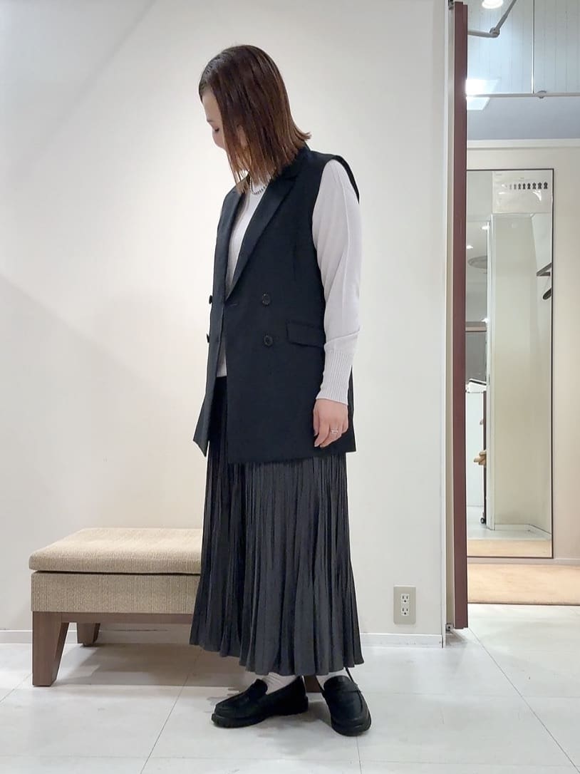 YUIさんの「UNTITLED｜【セットアップ可/洗える】スラブテーラードカラージレ」を使ったコーディネート