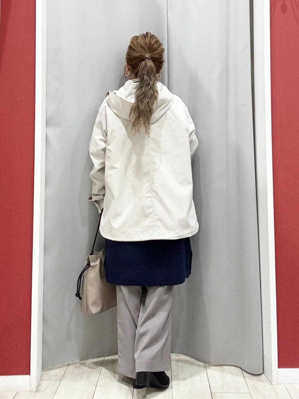 shioさんの「SHOO･LA･RUE｜【着丈選べる】ケーブル柄ニットワンピース」を使ったコーディネート