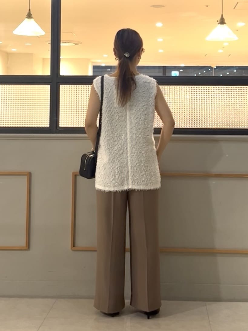 𝑹𝑶𝑴𝑰さんの「INDIVI｜【軽く羽織れる！】ダブルジャケット」を使ったコーディネート