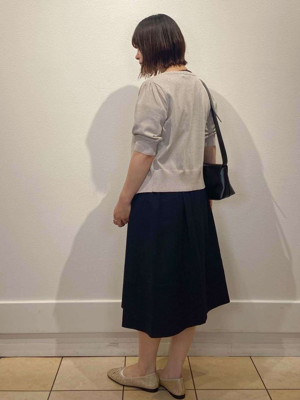 kimiさんの「index｜タックパフスリーブワンピース【洗濯機洗い可／イージーアイロン】」を使ったコーディネート