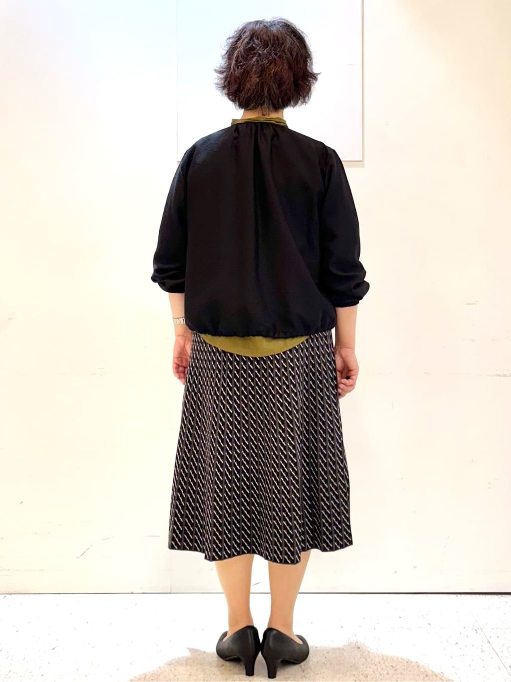 ヤスコさんの「Reflect｜【ライトアウター／ゆったり羽織れる／気軽な羽織りに◎】ライトブルゾン」を使ったコーディネート
