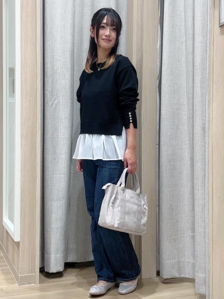 Fumikaさんの「grove｜【カセット服/選べる着丈】洗濯機で洗えるオーバーシャツ」を使ったコーディネート