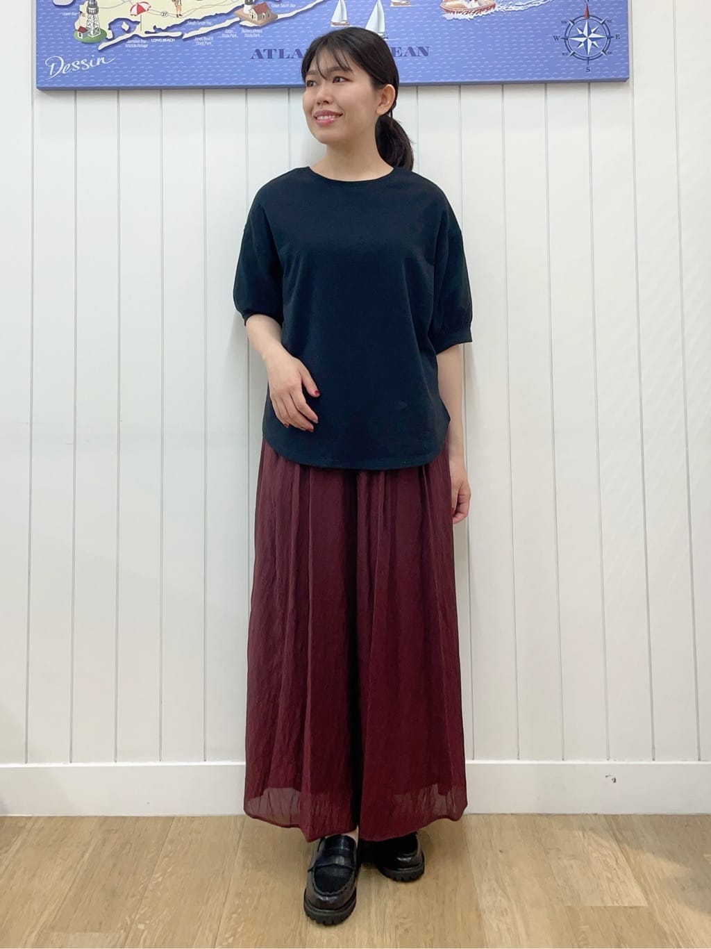 Mayaさんの「Dessin｜【2WAY】メッシュバケツBAG」を使ったコーディネート