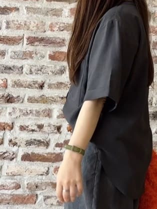 tokiさんの「THE SHOP TK｜ダブルポケット5分袖シャツ/体型カバー／洗濯機OK」を使ったコーディネート