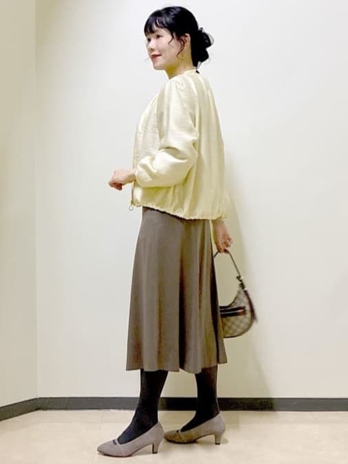  beni_gingerさんの「Reflect｜【選べる8色／スカートにもパンツにも◎】ウール混ボートネックニット」を使ったコーディネート
