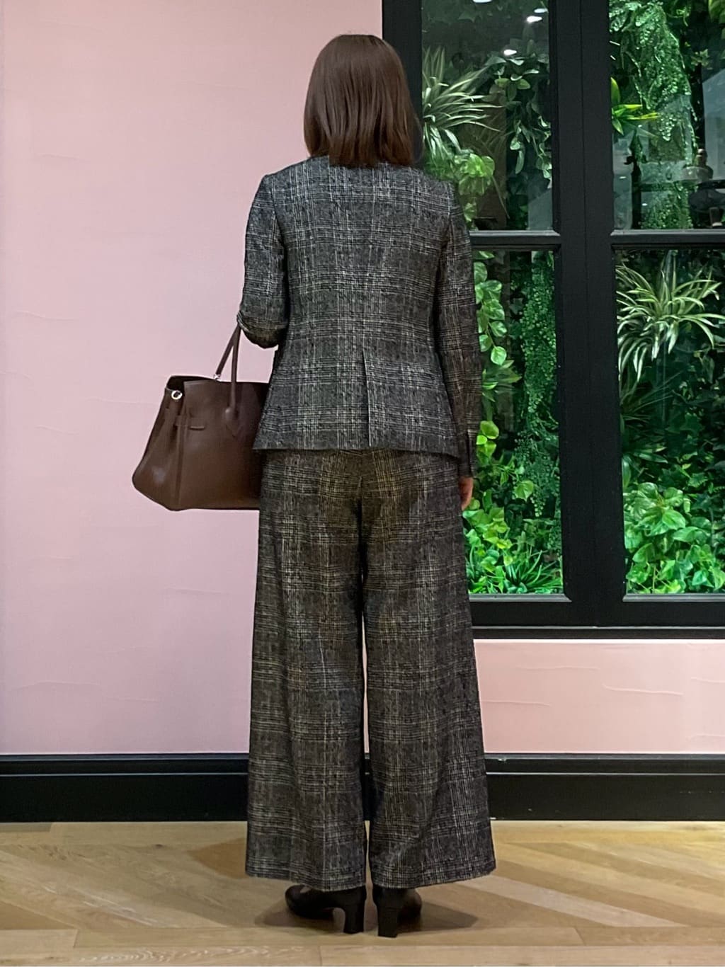 maruさんの「DRESSTERIOR｜◆ループグレンチェックジャケット」を使ったコーディネート
