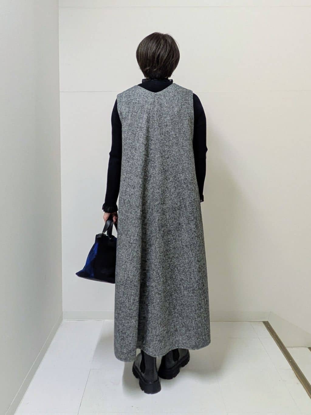 Asaさんの「Dessin｜【洗える】オーガンジーフリルニット」を使ったコーディネート