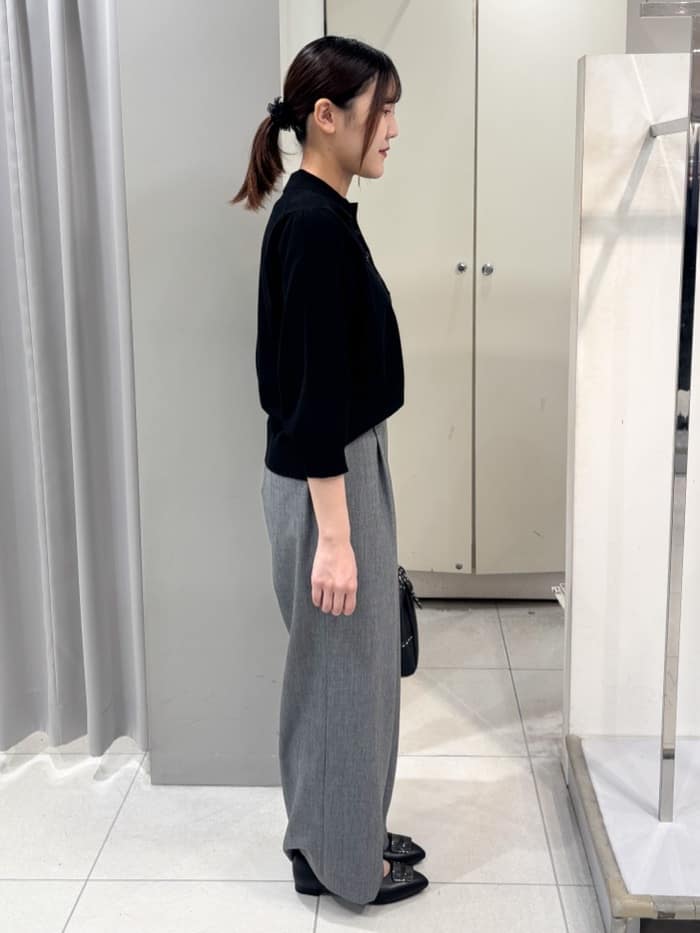 yuiさんの「Reflect｜【透けにくい◎】衿付き七分袖ニット」を使ったコーディネート