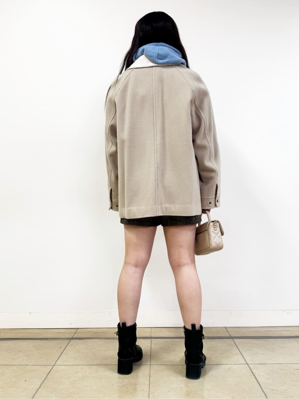 なかもとあきさんの「DRESSTERIOR｜ウールハンティングブルゾン」を使ったコーディネート