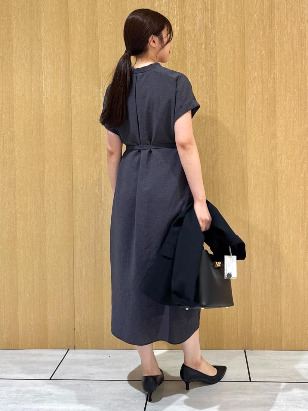 nanaさんの「UNTITLED｜【UV/はっ水】リラククールワンピース」を使ったコーディネート