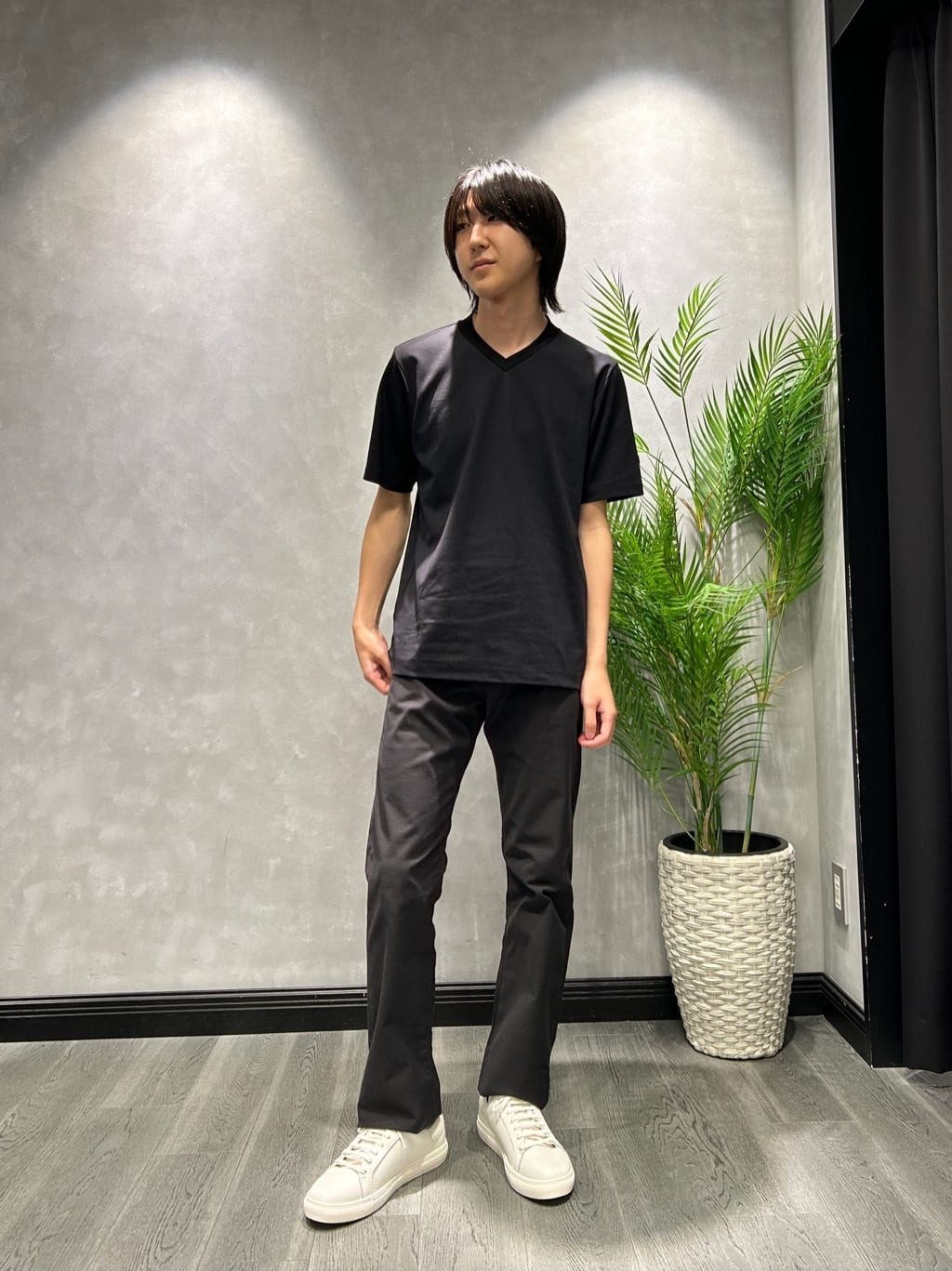ruiさんの「TAKEO KIKUCHI｜【抗菌防臭/シーズンレス】シアサッカーギンガムチェック ストレッチシャツ」を使ったコーディネート