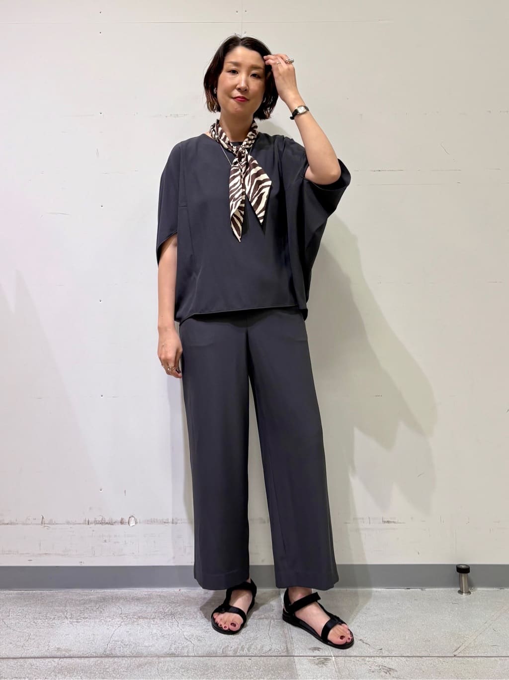 yuriさんの「INDIVI｜【選べるトップパーツ】ワントップネックレス」を使ったコーディネート