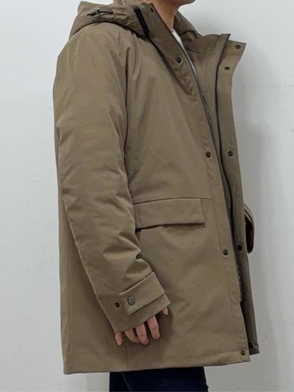 Hiroさんの「TAKEO KIKUCHI｜【None Of Stress】ストレッチ ダウンブルゾン」を使ったコーディネート