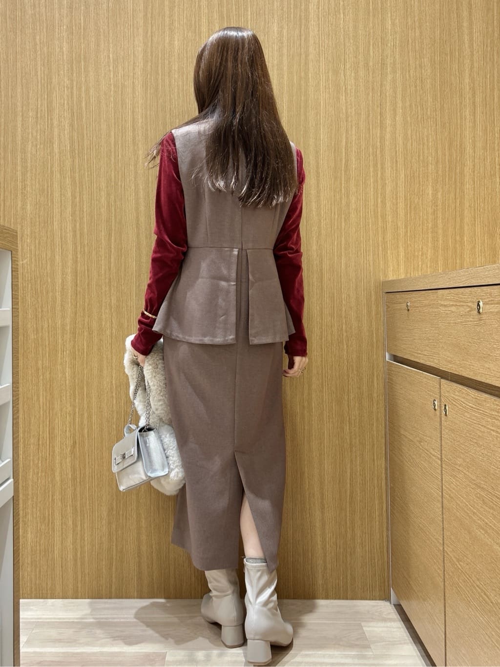 maiさんの「OPAQUE.CLIP｜フロッキーチュールトップス【洗濯機OK】」を使ったコーディネート