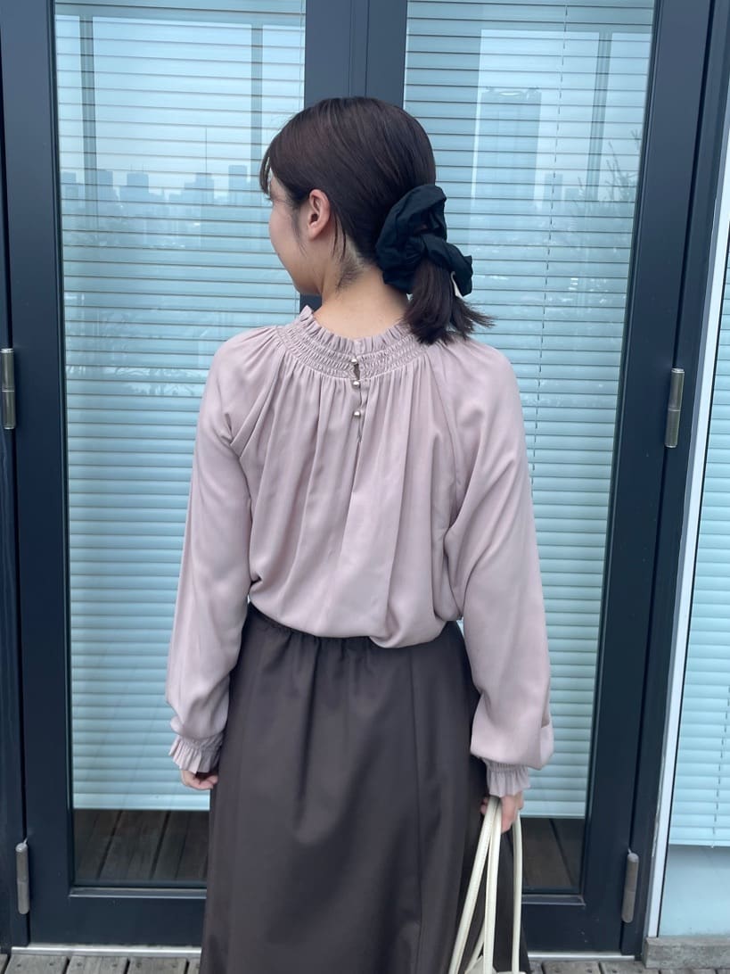 abeさんの「Couture brooch｜【マシンウォッシャブル・美シルエット】裾シアーフレアスカート」を使ったコーディネート