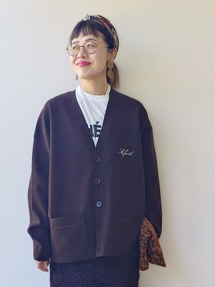 MUTSUKOさんの「UNTITLED｜【CHIGNON】CHERIE シンプルロゴTシャツ」を使ったコーディネート