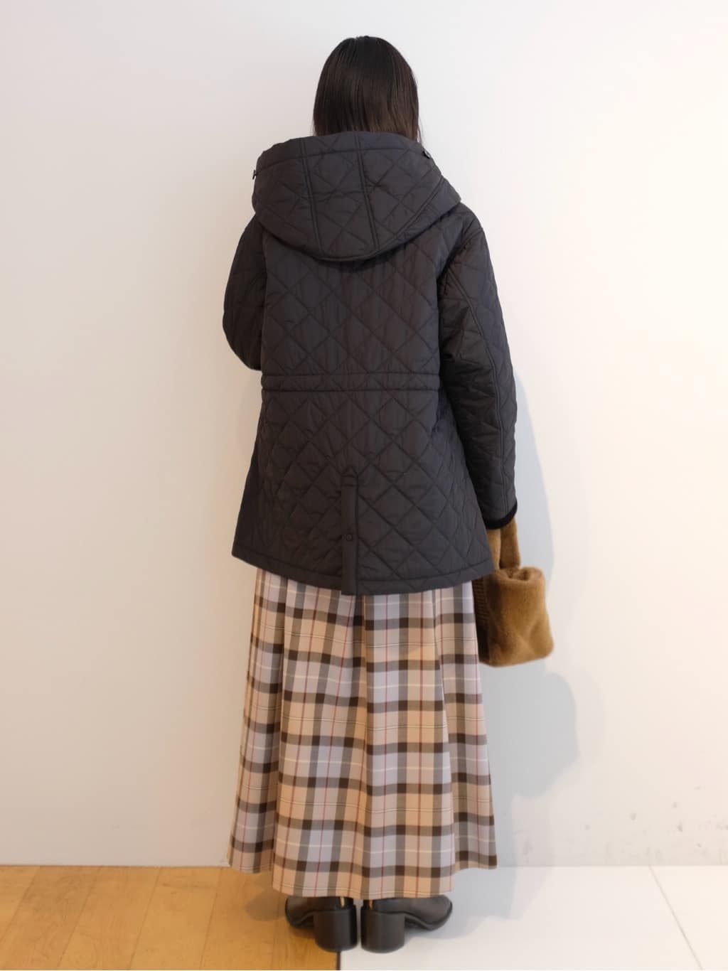 Kishimotoさんの「DRESSTERIOR｜◆レインキルティングブルゾン」を使ったコーディネート