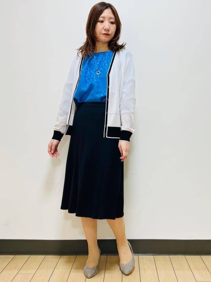 miiiさんの「Reflect｜【SS-4Lサイズ】匠ソフトフレアスカート」を使ったコーディネート