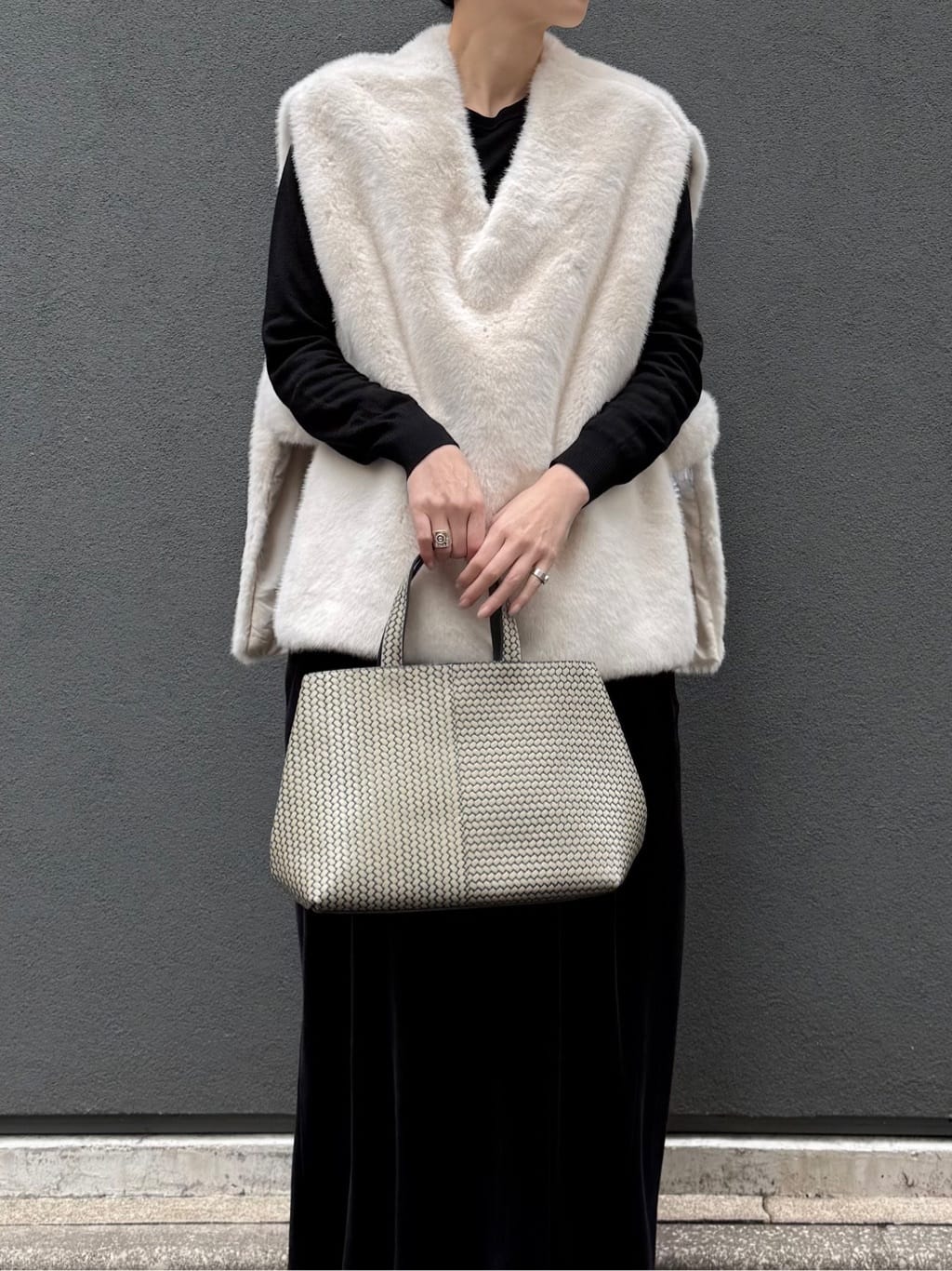 Kさんの「HIROKO HAYASHI｜OTTICA（オッティカ）ハンドトートバッグS」を使ったコーディネート
