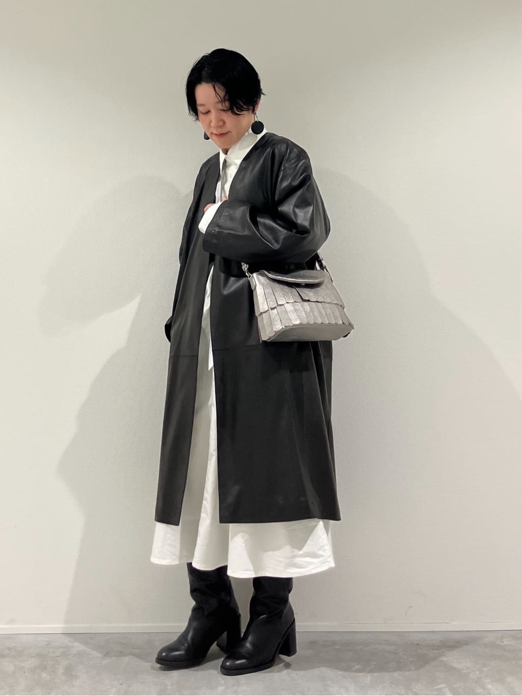 Cさんの「HIROKO HAYASHI｜FRANGIA（フランジャ）ショルダーバッグ」を使ったコーディネート