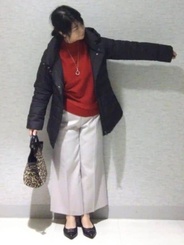 sakoさんの「Reflect｜【SS-4Lサイズ】フーデッドミドルダウンコート」を使ったコーディネート
