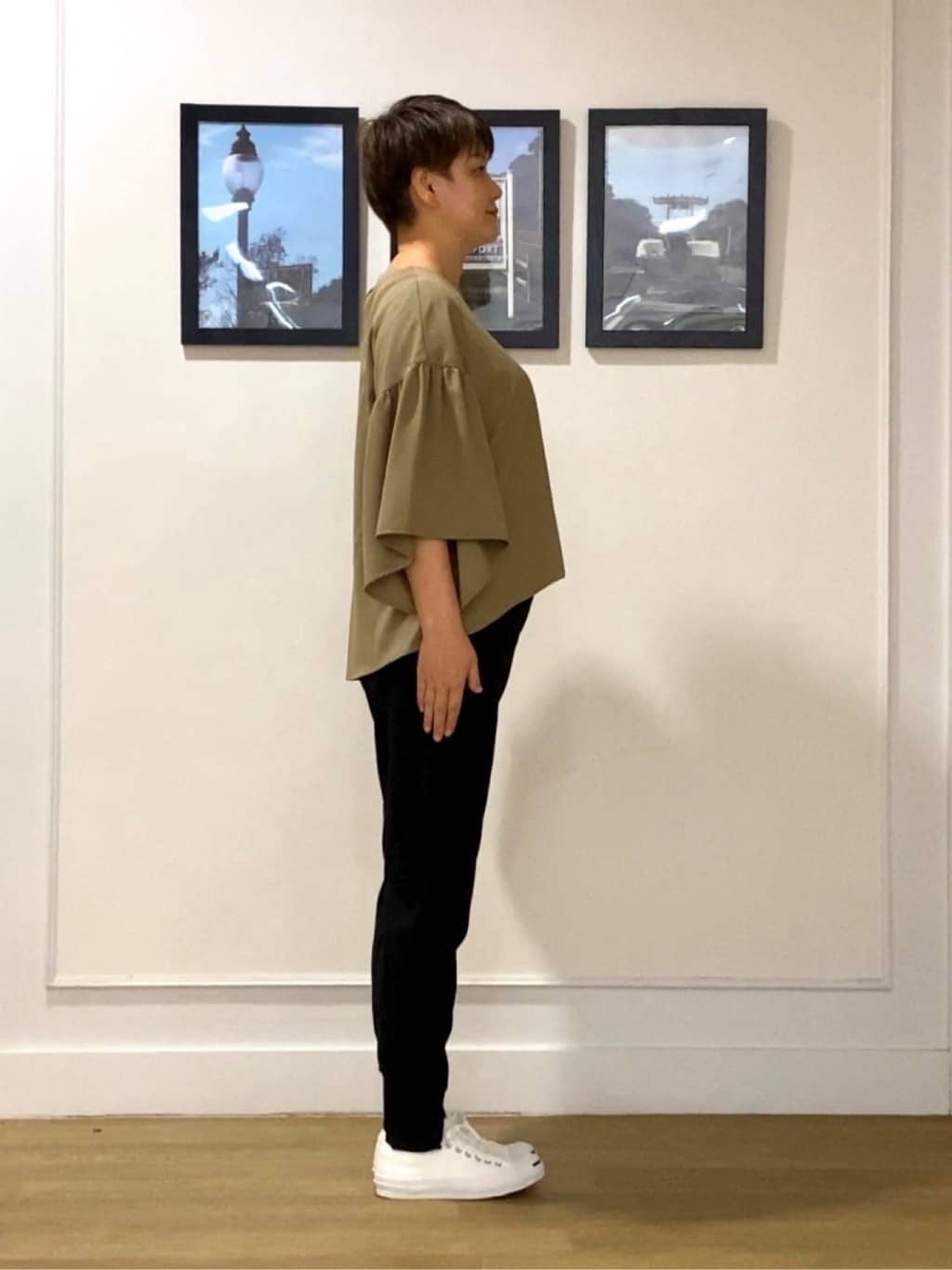 Hiroさんの「Dessin｜【洗える】ジョガーパンツ」を使ったコーディネート