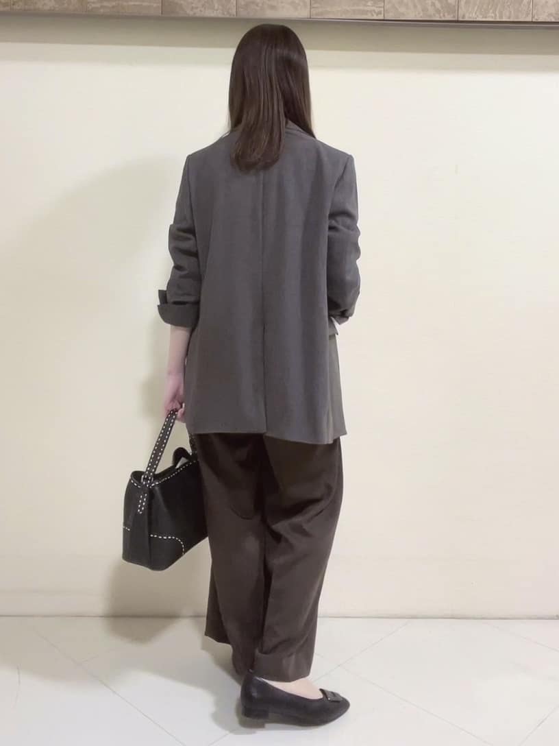 yukaさんの「Reflect｜【透けない】フルレングスワイドストレートパンツ」を使ったコーディネート