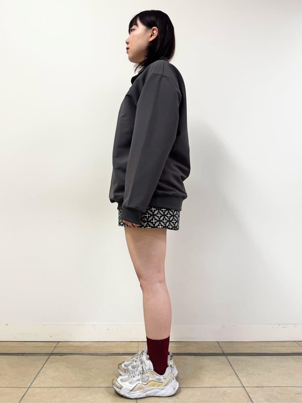 なかもとあきさんの「DRESSTERIOR｜ウールハンティングブルゾン」を使ったコーディネート