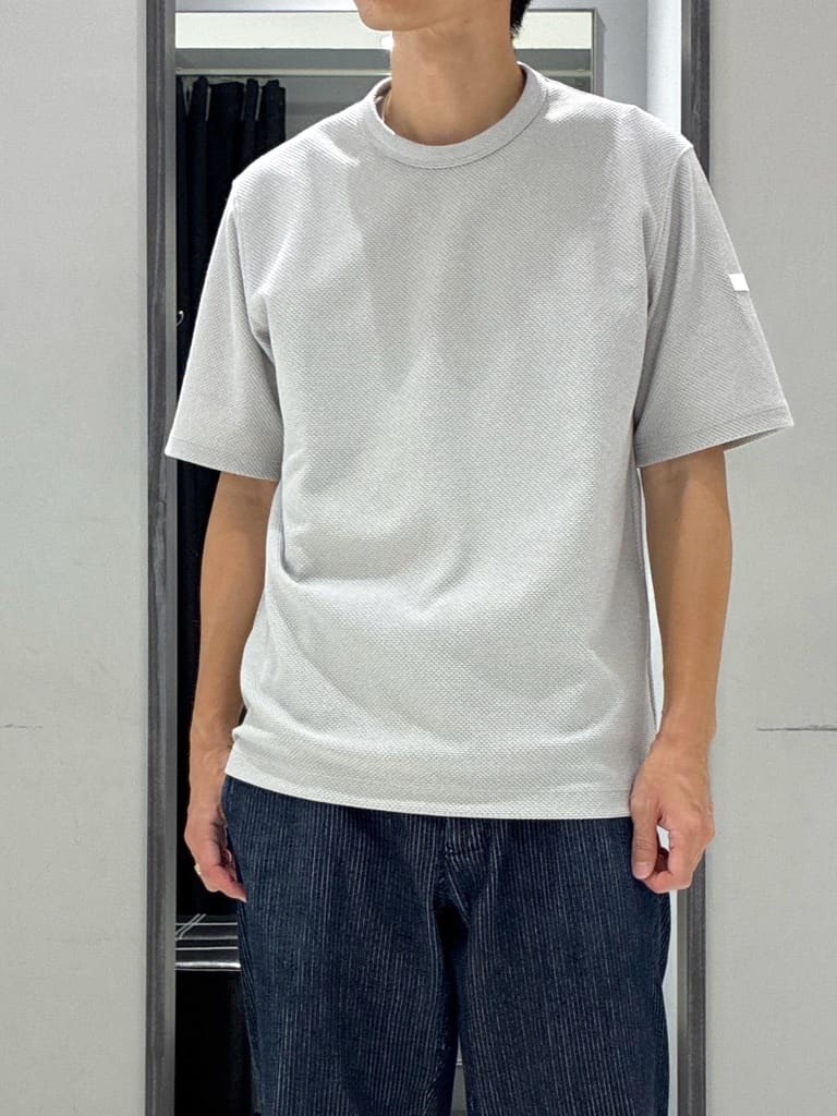 わいずみさんの「TAKEO KIKUCHI｜【抗菌防臭／9色5サイズ展開】ハニカムメランジ ポロシャツ」を使ったコーディネート