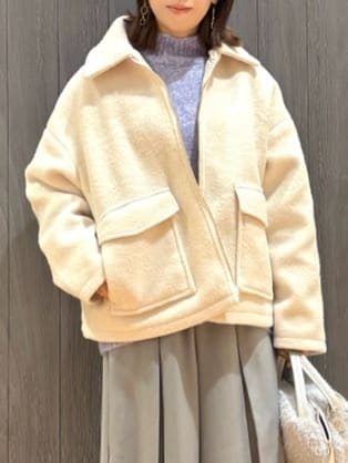 meiさんの「SHOO･LA･RUE｜【着丈選べる/S-LL】スタイルアップが叶う ベルト付きワイドパンツ」を使ったコーディネート