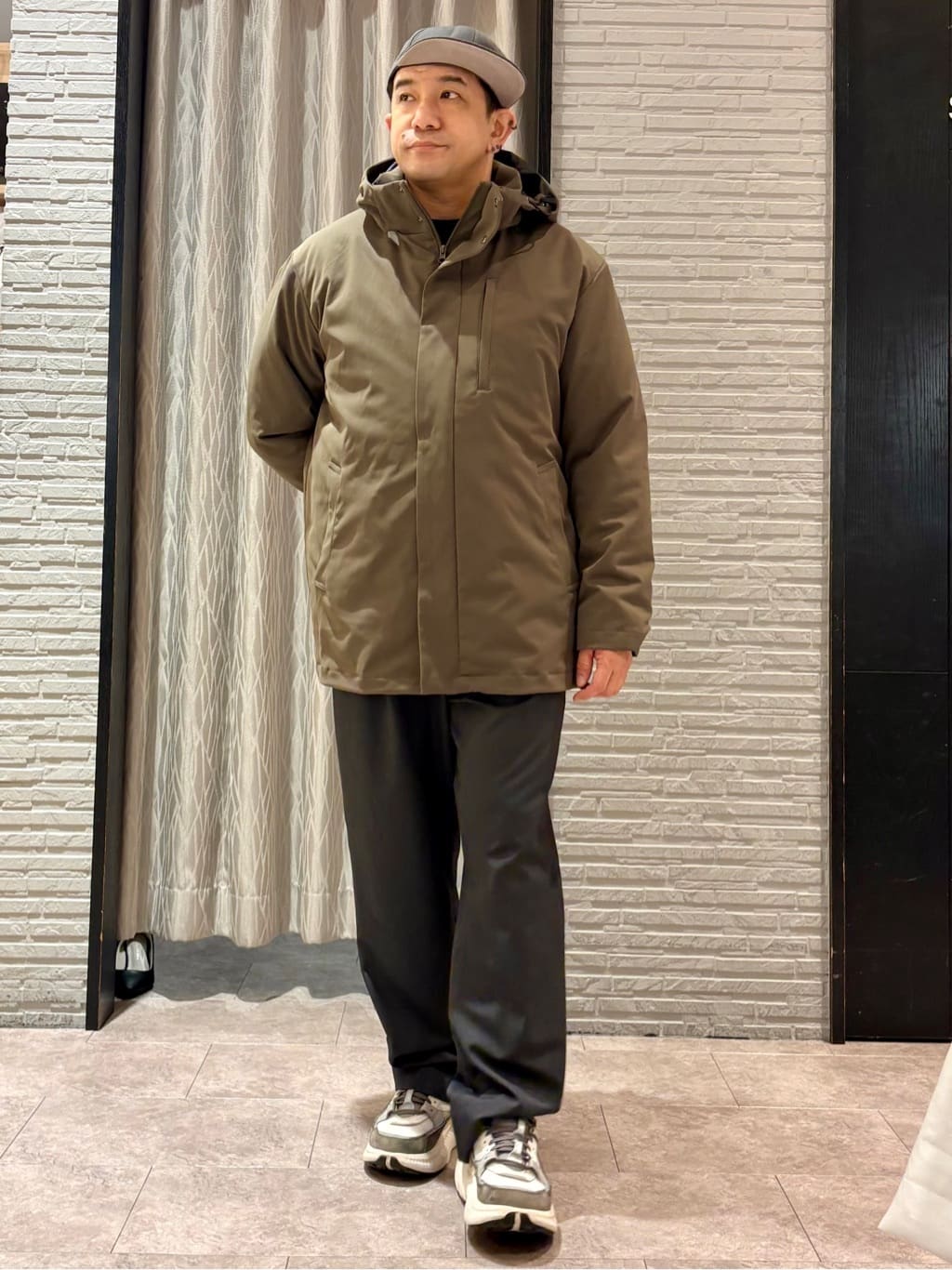 Pーyamaさんの「THE SHOP TK｜【3WAY】中綿ライナー付き カルゼコート　洗濯機OK/ON・OFF対応」を使ったコーディネート