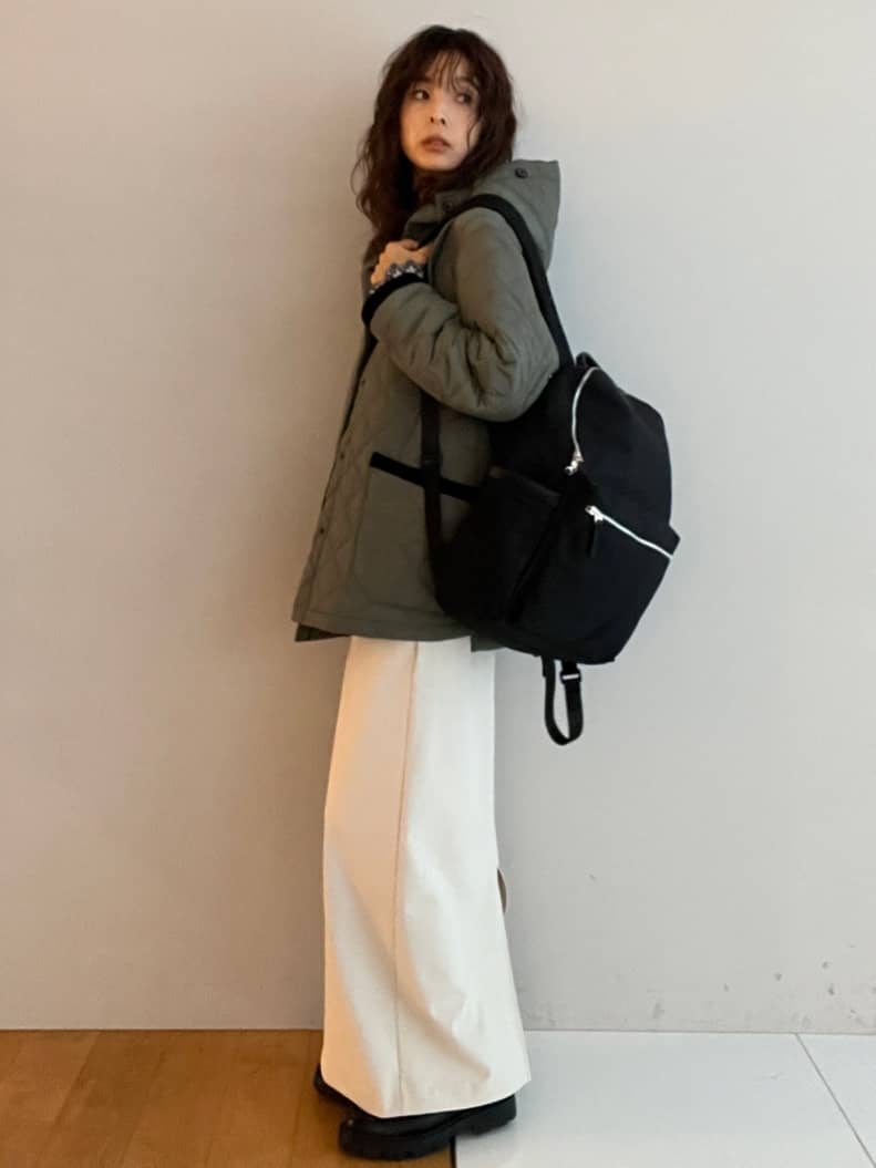 misaさんの「DRESSTERIOR｜◆【洗える/ポケット付き】ストレッチナロースカート」を使ったコーディネート