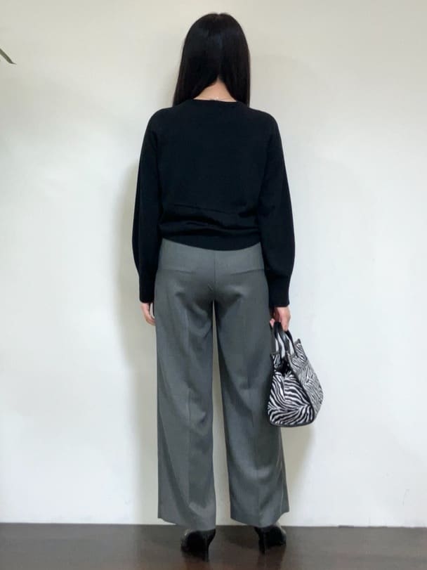 カレンさんの「UNTITLED｜【セットアップ可】ウールライク ダブルブレストジャケット」を使ったコーディネート