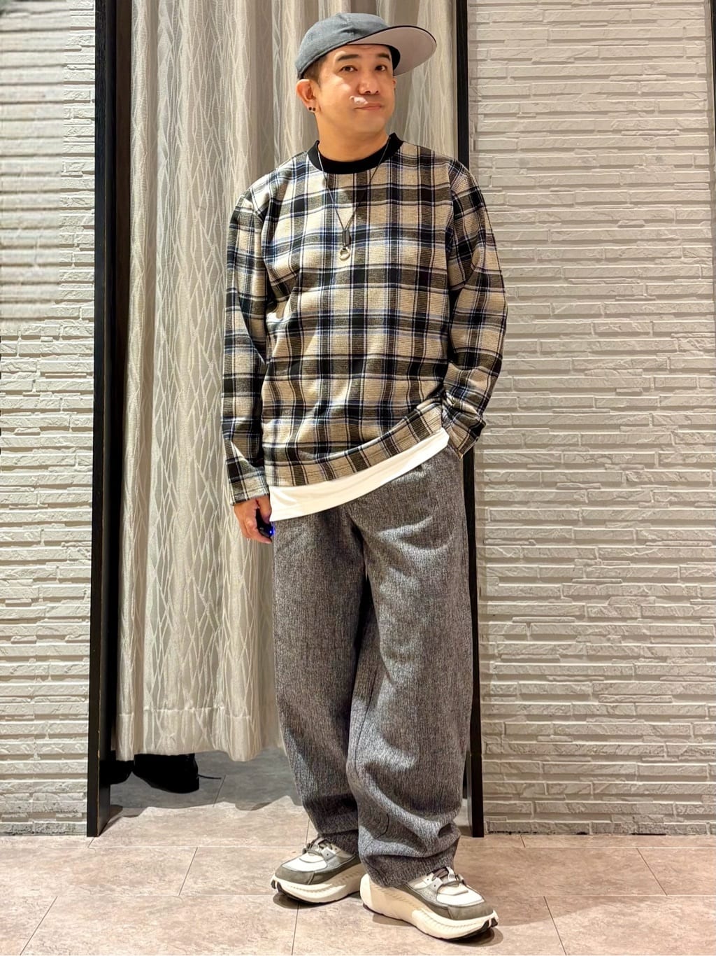 Pーyamaさんの「THE SHOP TK｜デッキブルゾン 【手洗い可/リラックスシルエット】」を使ったコーディネート