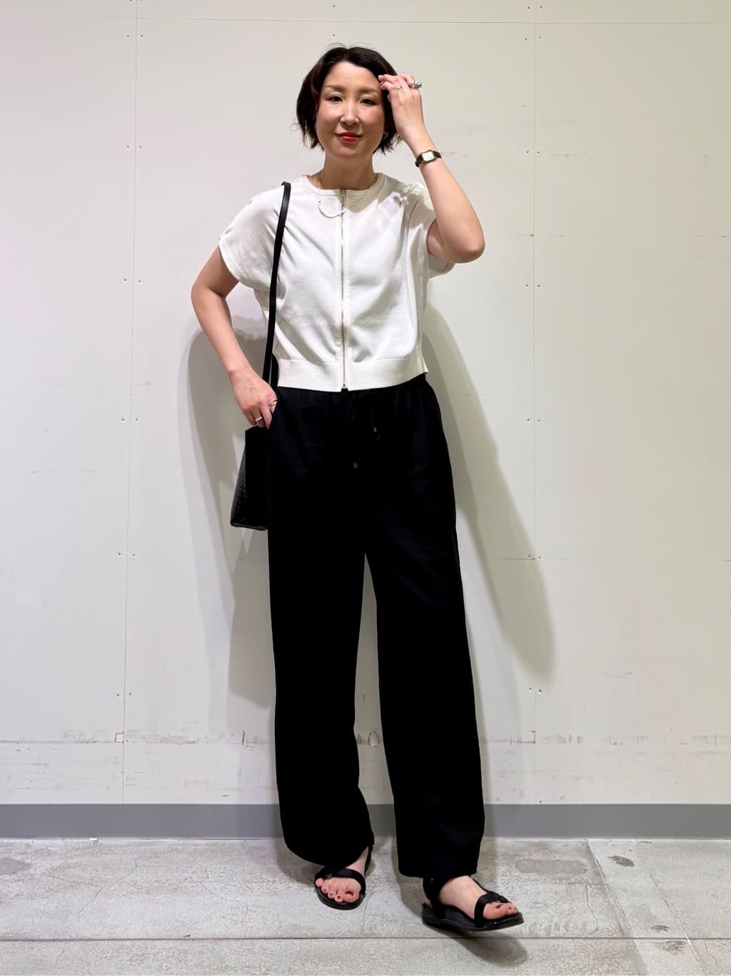 yuriさんの「INDIVI｜ラウンドショートネックレス」を使ったコーディネート