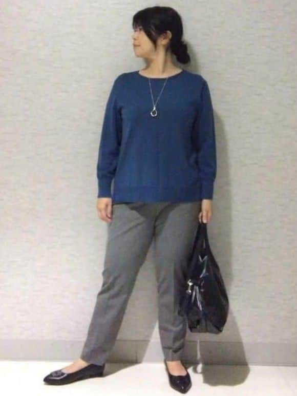 sakoさんの「Reflect｜【ちくちくしない／アンサンブル可／通勤におすすめ◎】オフボディ着流しカーディガン」を使ったコーディネート