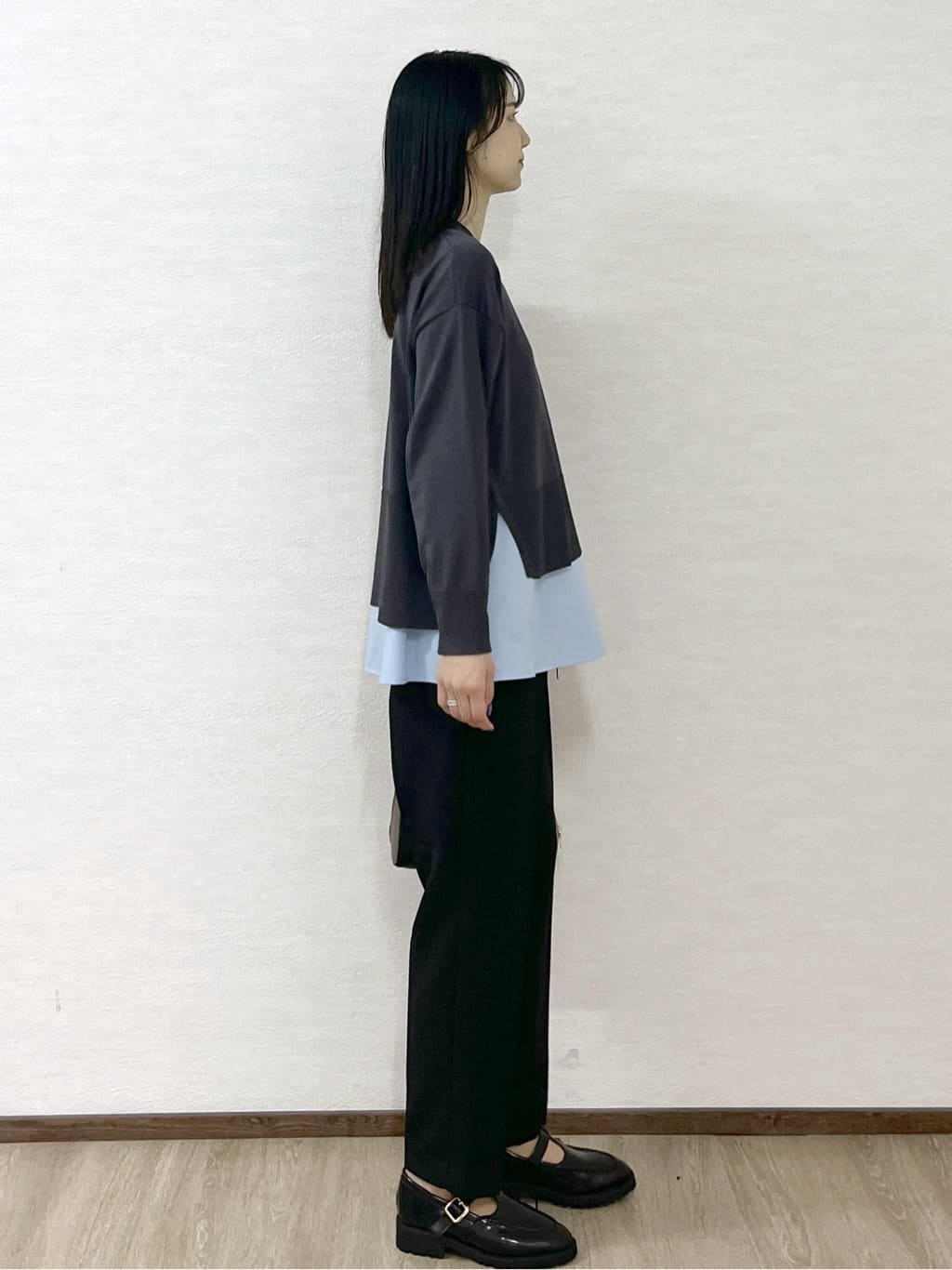 sachikoさんの「OPAQUE.CLIP｜《ツインセット》リラクシーサイドスリットニット&times;ドッキングタンク【洗濯機洗い可】」を使ったコーディネート