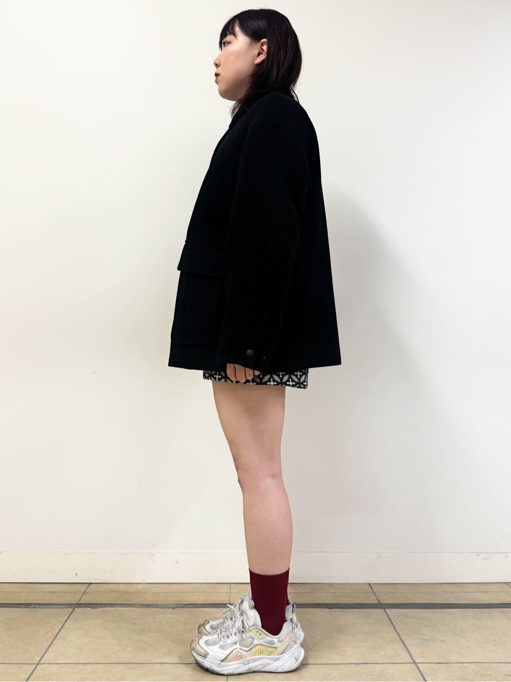 なかもとあきさんの「DRESSTERIOR｜ウールハンティングブルゾン」を使ったコーディネート