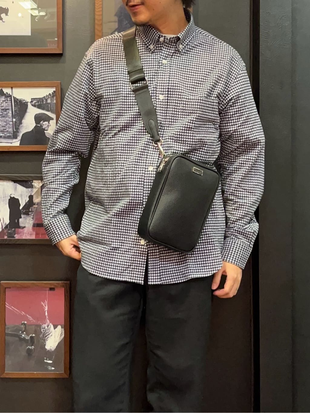 KUROさんの「TAKEO KIKUCHI｜【抗菌防臭/シーズンレス】シアサッカーギンガムチェック ストレッチシャツ」を使ったコーディネート