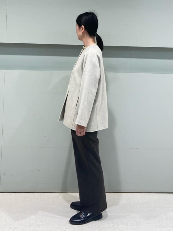 hitomiさんの「UNTITLED｜【洗える】モックネックミラノリブニット」を使ったコーディネート